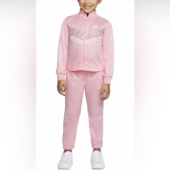 Nike Infant Girls Full Zip Jacket and Pants 2 Piece Set, 12 months - Picture 1 of 5